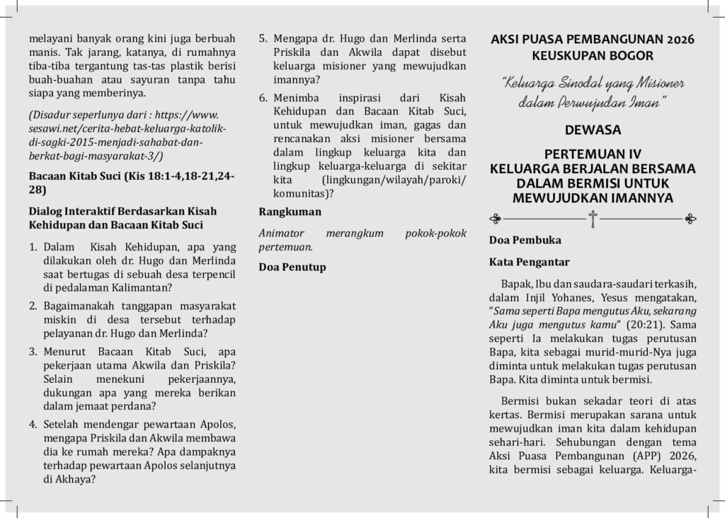 Keuskupan Sufragan Bogor